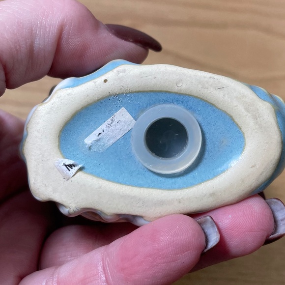 Pfaltzgraff Beachcomber Seahorse & Scallop Shell Salt & Pepper Shakers Ocean HTF - Picture 5 of 11